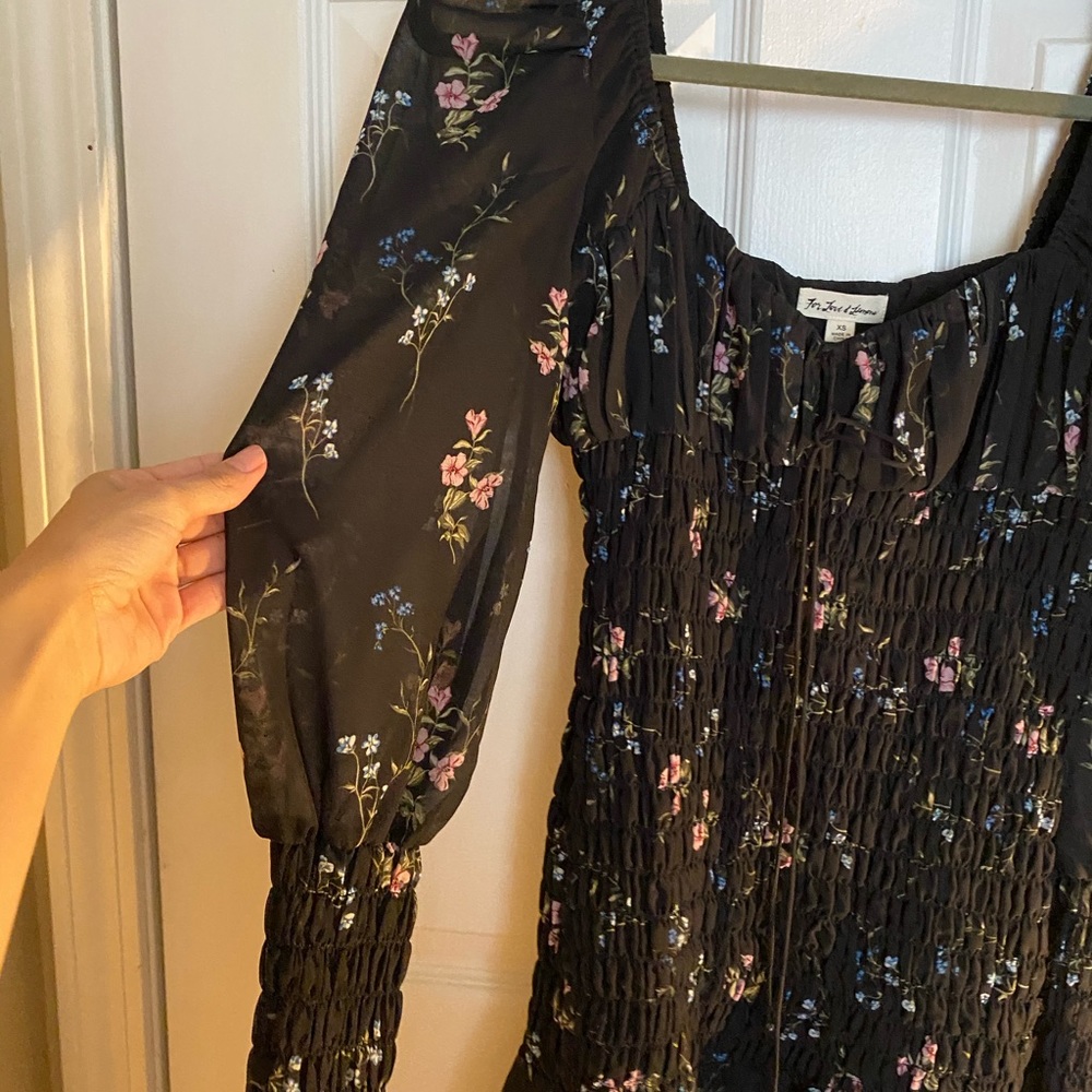 XS For Love and Lemons Dixon Mini Dress - Picture 7 of 9